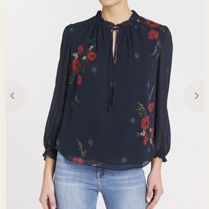 Joie Rafaella Silk Poppy Top 🌠